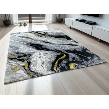 Star modern  1422  Arany-Szürke desing 120x170 cm 