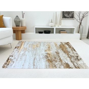 Star modern  8385 bézs-arany desing 120x170 cm 