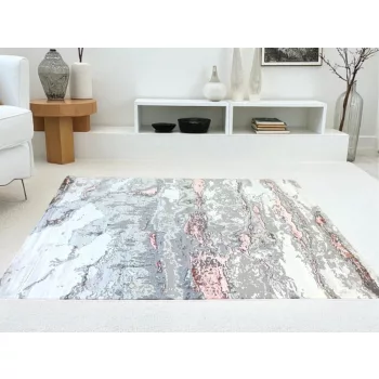 Star modern Szürke-rózsaszín  8435 desing 120x170 cm 