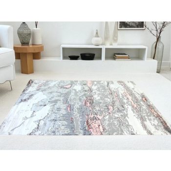 Star modern Szürke-rózsaszín  8435 desing 120x170 cm 