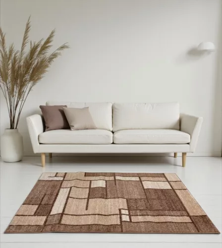 Rüya Bézs-barna szőnyeg  0574 szőnyeg 120x170 cm 