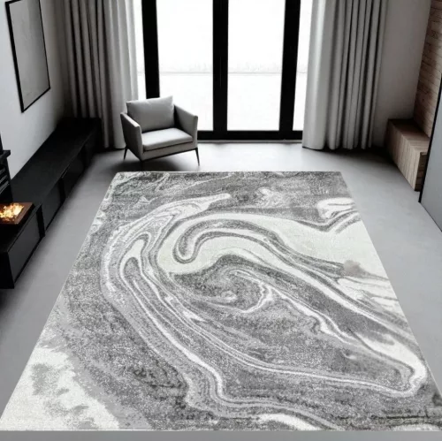 Toskara  art szőnyeg 163 szürke szőnyeg 80x150