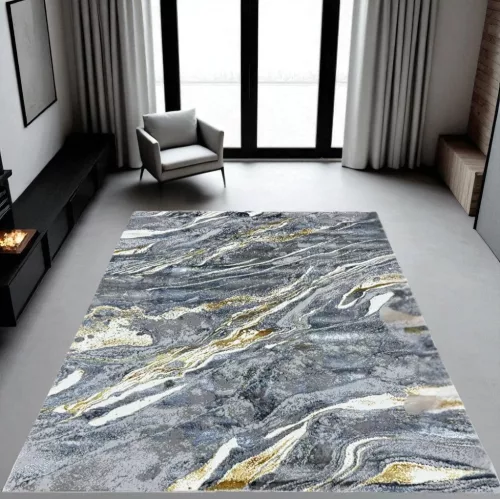 Toskara  art szőnyeg 351 szürke-kék szőnyeg 120x170cm