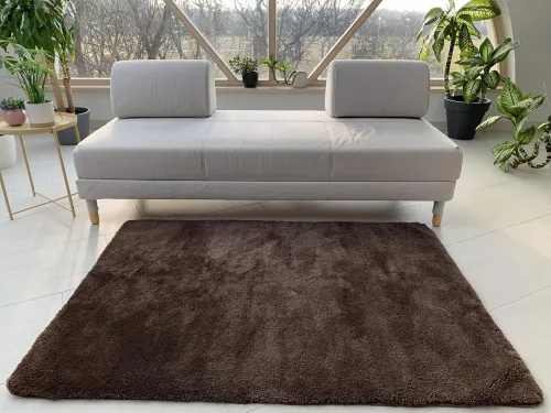 Vajpuha shaggy sebano Barna (Brown) 160x230cm