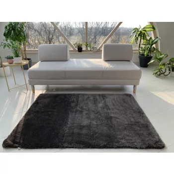 Vajpuha shaggy sebano Sötétszürke (Dark grey) 120x170cm