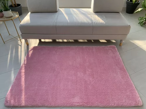 Vajpuha shaggy sebano Rózsaszín (Pink) 120x170cm