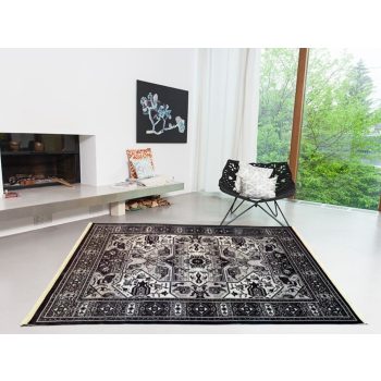 Velvet 962 fekete szőnyeg 120x170cm