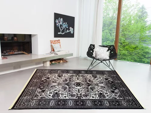 Velvet 962 fekete szőnyeg 120x170cm