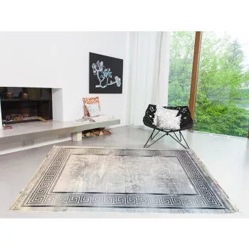 Velvet 754 Világosszürke szőnyeg 120x170cm